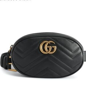 GUCCI GG MARMONT BELT BAG. SZ 95/38.